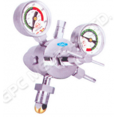 OXYGEN DOUBLE GAUGE REGULATOR, SINGLE STAGE